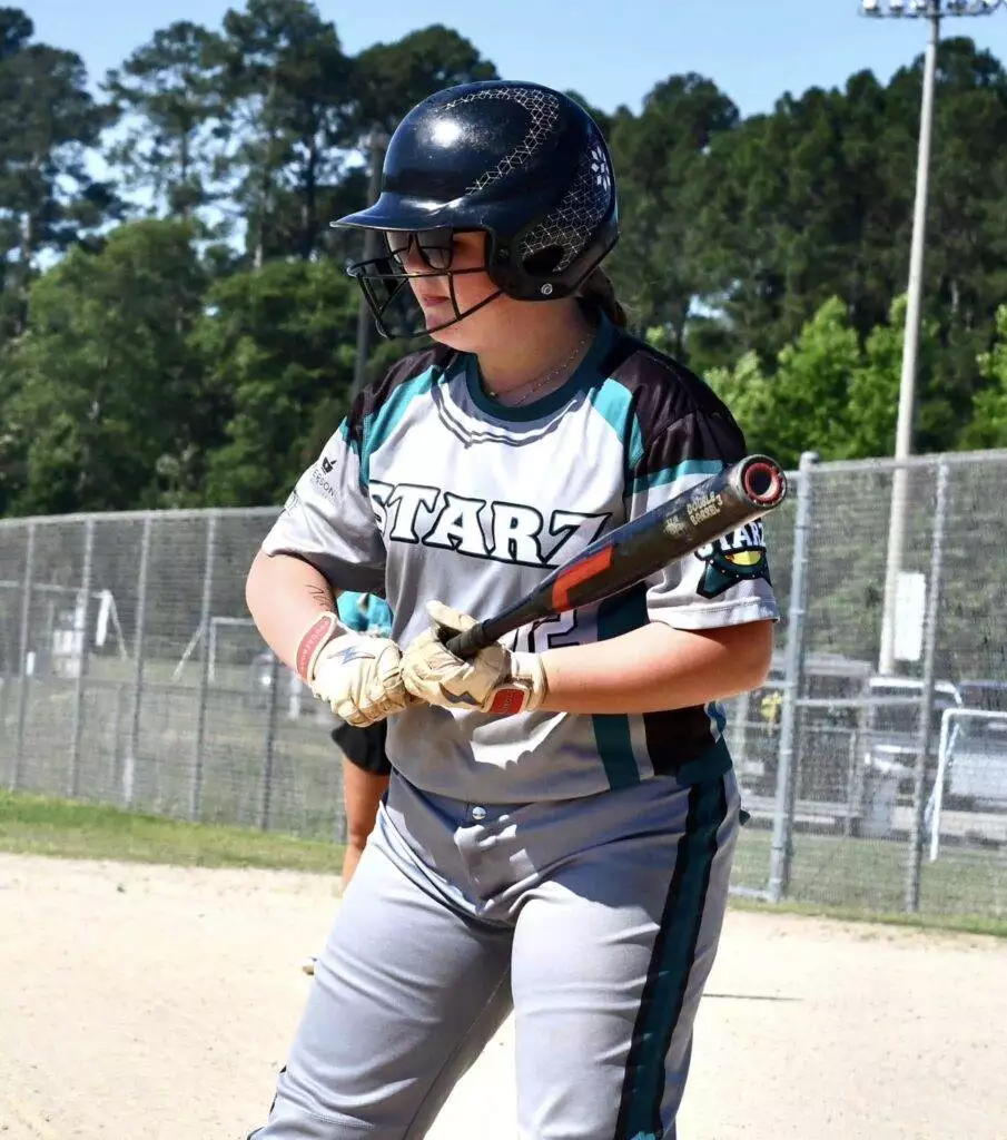 Abby ready to hit in Laurinburg - May 24, 2025