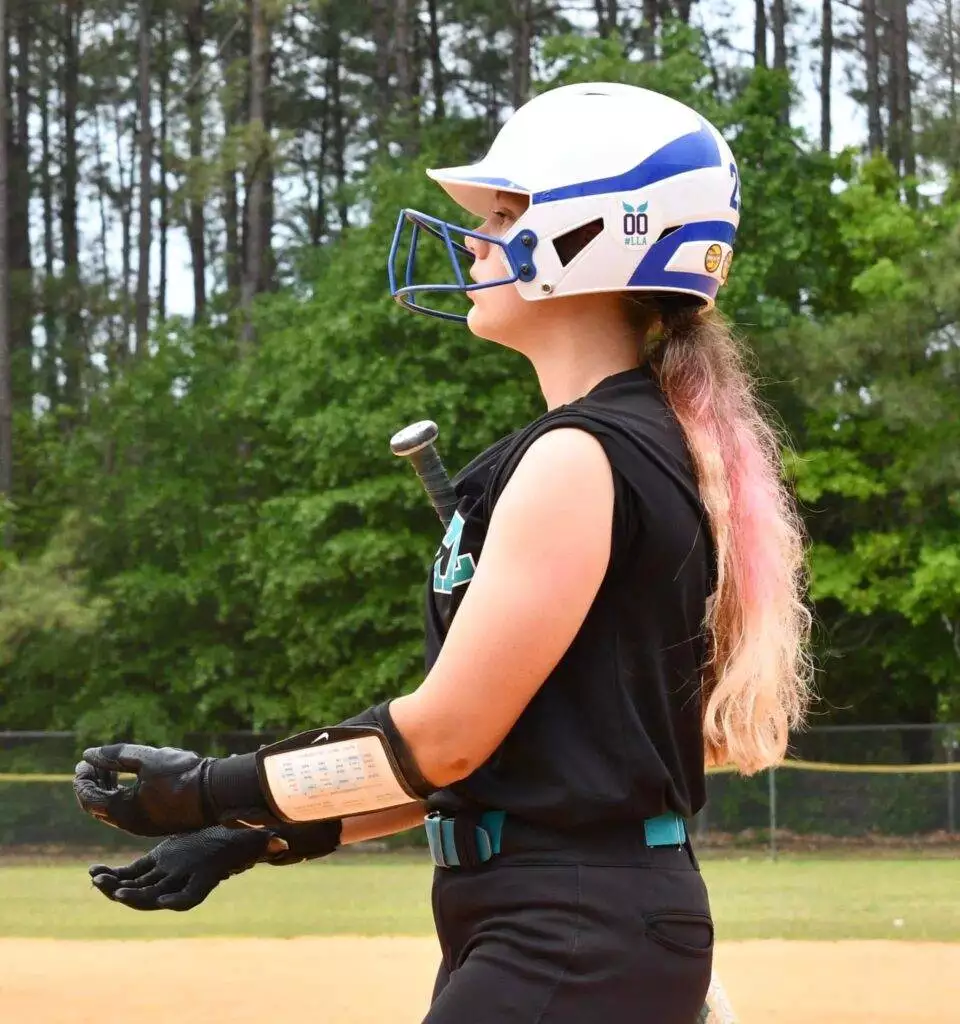 Ashtyn on deck in Fayetteville - April 26, 2025