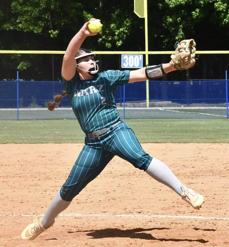 Breelyn pitching in Raleigh - May 10, 2025
