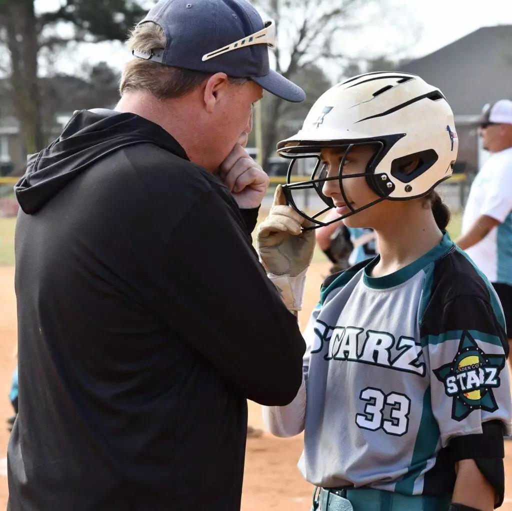 Coach Chris and Emilia in Kinston on March 29, 2025