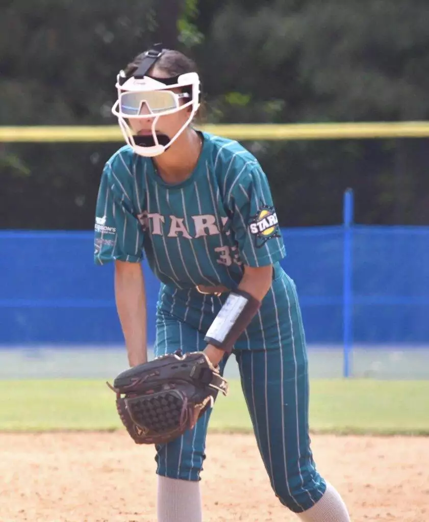 Emilia pitching in Raleigh - May 10, 2025