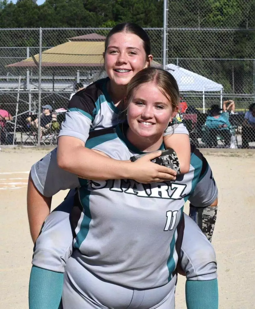 Kimberlin and Kenley having fun in Laurinburg - May 24, 2025