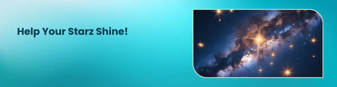 Help Your Starz Shine header image