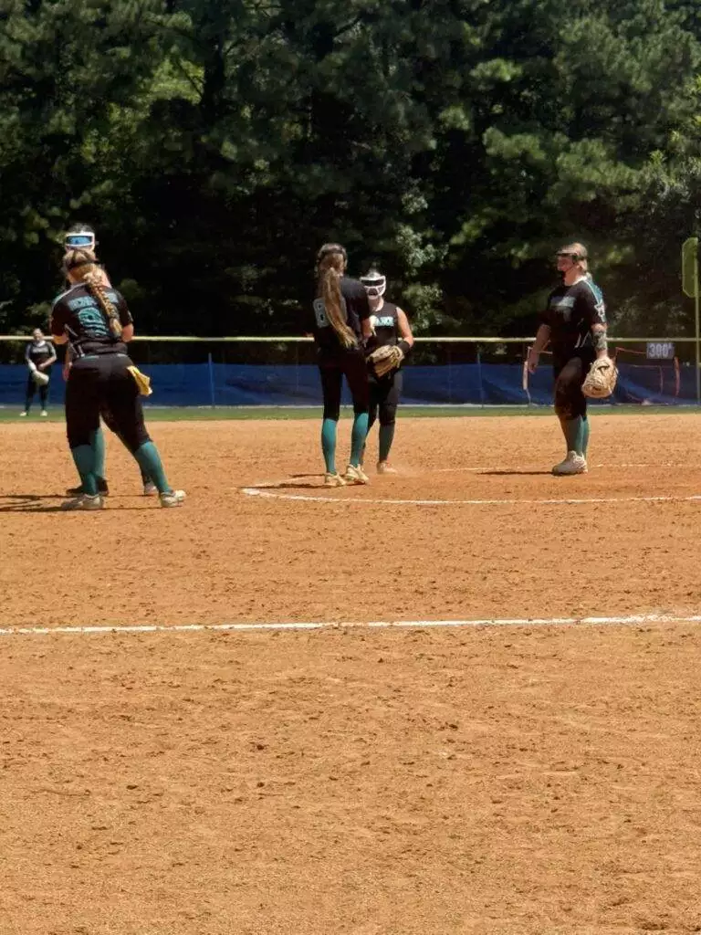 Infielders at Tier One Edge Showcase tournament - August 9-10, 2025 in Raleigh, NC