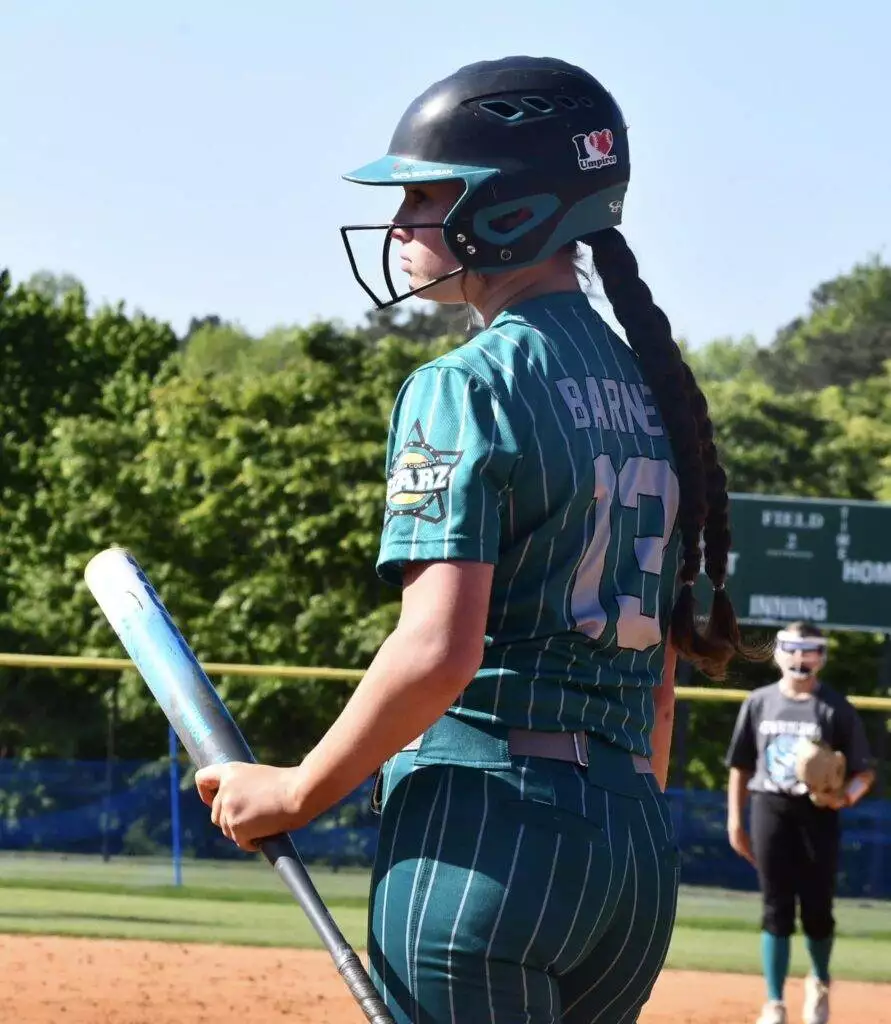 Kimberlin at bat in Raleigh on April 13, 2025