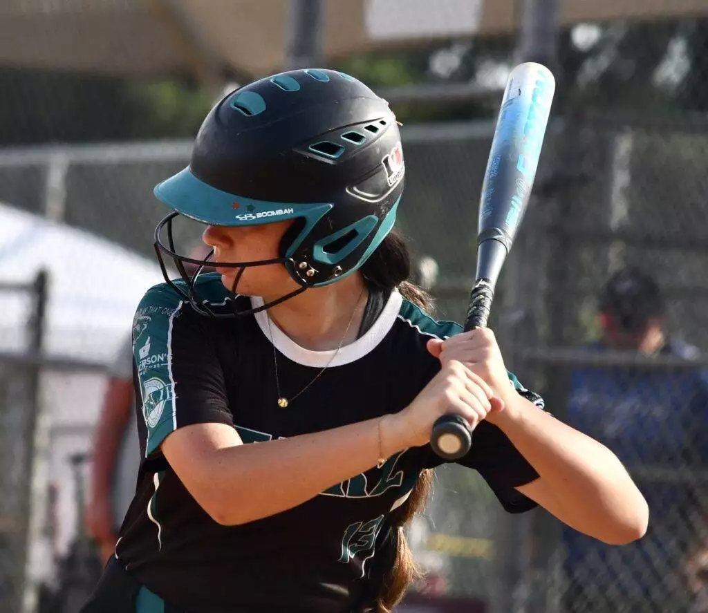Kimberlin at bat in Clayton on June 21, 2025