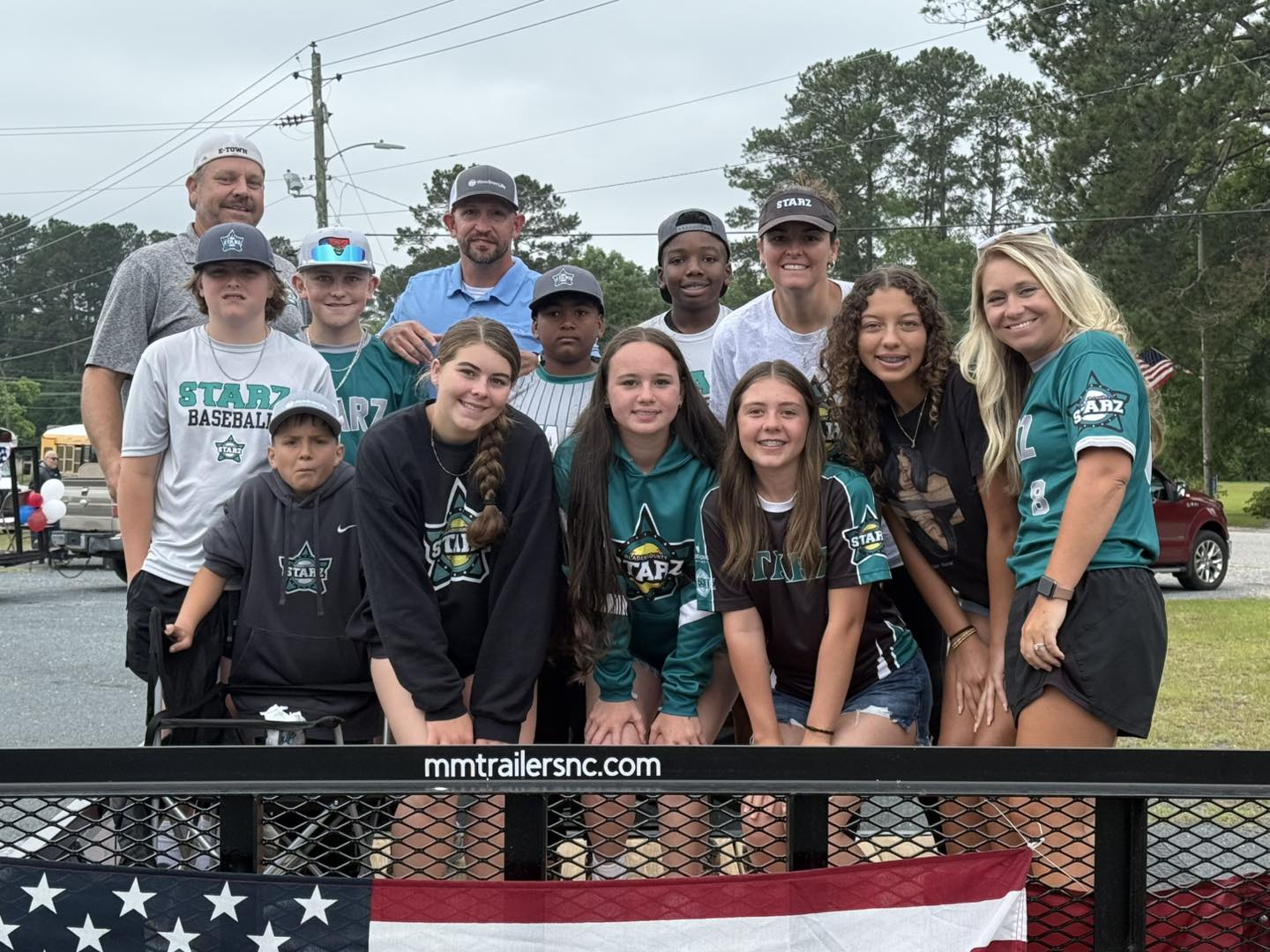 Bladen County Starz participate in 2025 Clarkton Memorial Day Parade