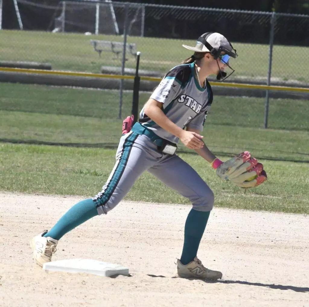 Payton fielding in Laurinburg - May 24, 2025