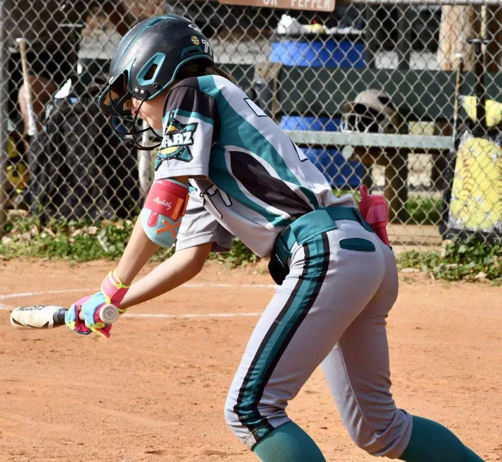Payton hitting in Kinston on March 29, 2025