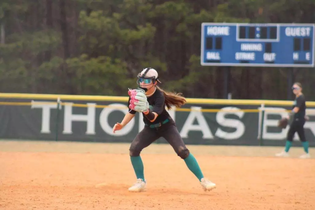 Payton fielding in Cary on March 15, 2025