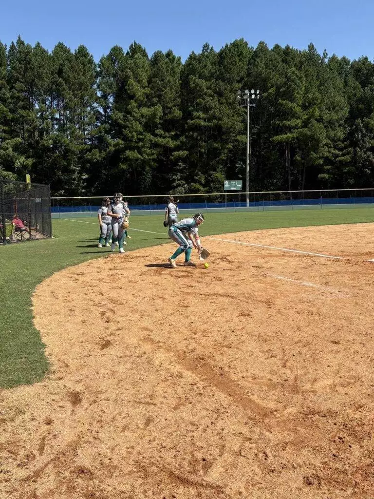 Pre-game warmup at Tier One Edge Showcase tournament - August 9-10, 2025 in Raleigh, NC