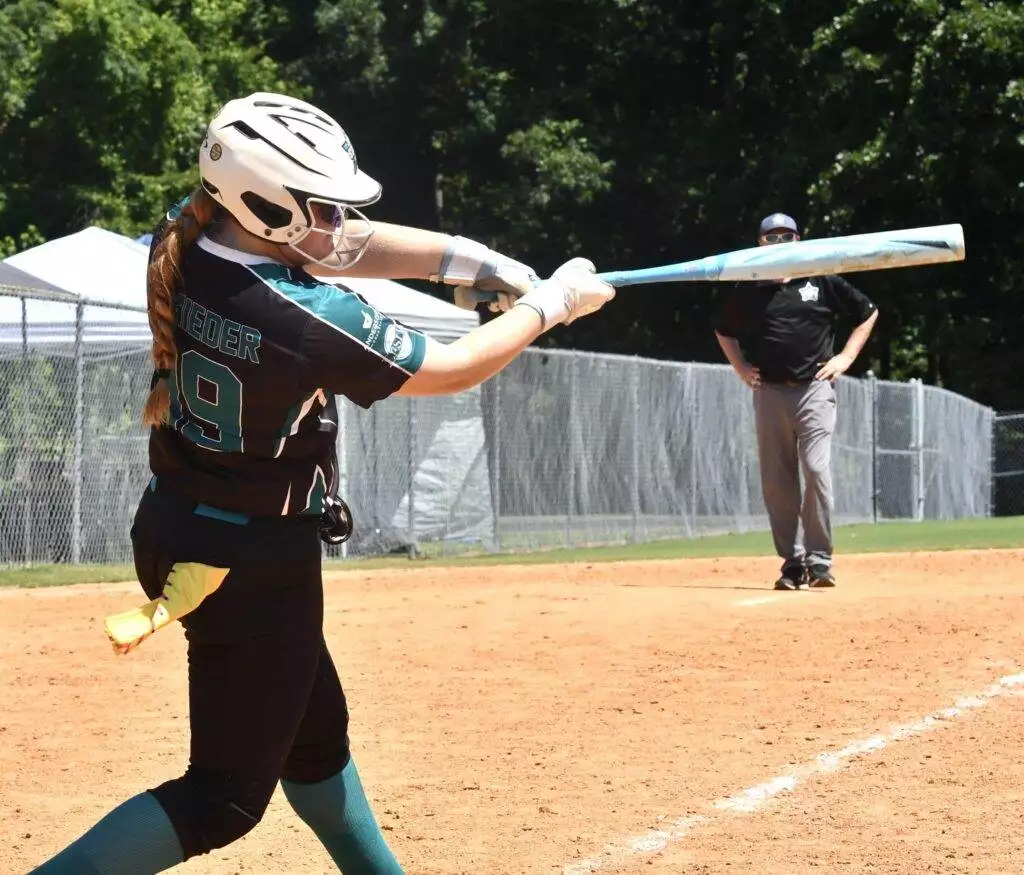 Serenity swinging in Clayton on June 21, 2025