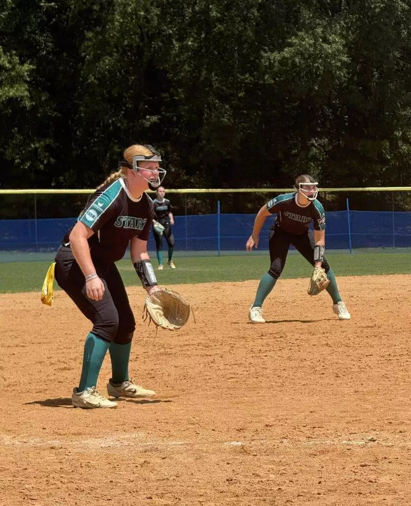 Serenity, Kimberlin, and Breelyn at Tier One Edge Showcase tournament - August 9-10, 2025 in Raleigh, NC
