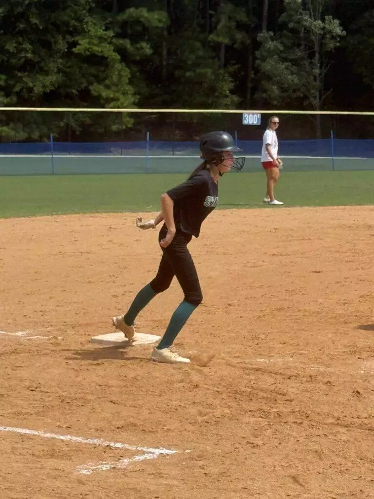 Stevie running at Tier One Edge Showcase tournament - August 9-10, 2025 in Raleigh, NC