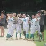 A little fun on the field for the Bladen County Starz in Apex, NC on July 19, 2025
