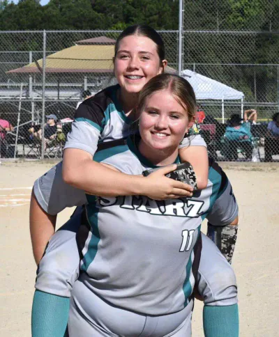 Kimberlin and Kenley having fun in Laurinburg - May 24, 2025